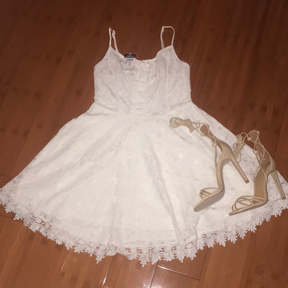 White Lace Dress